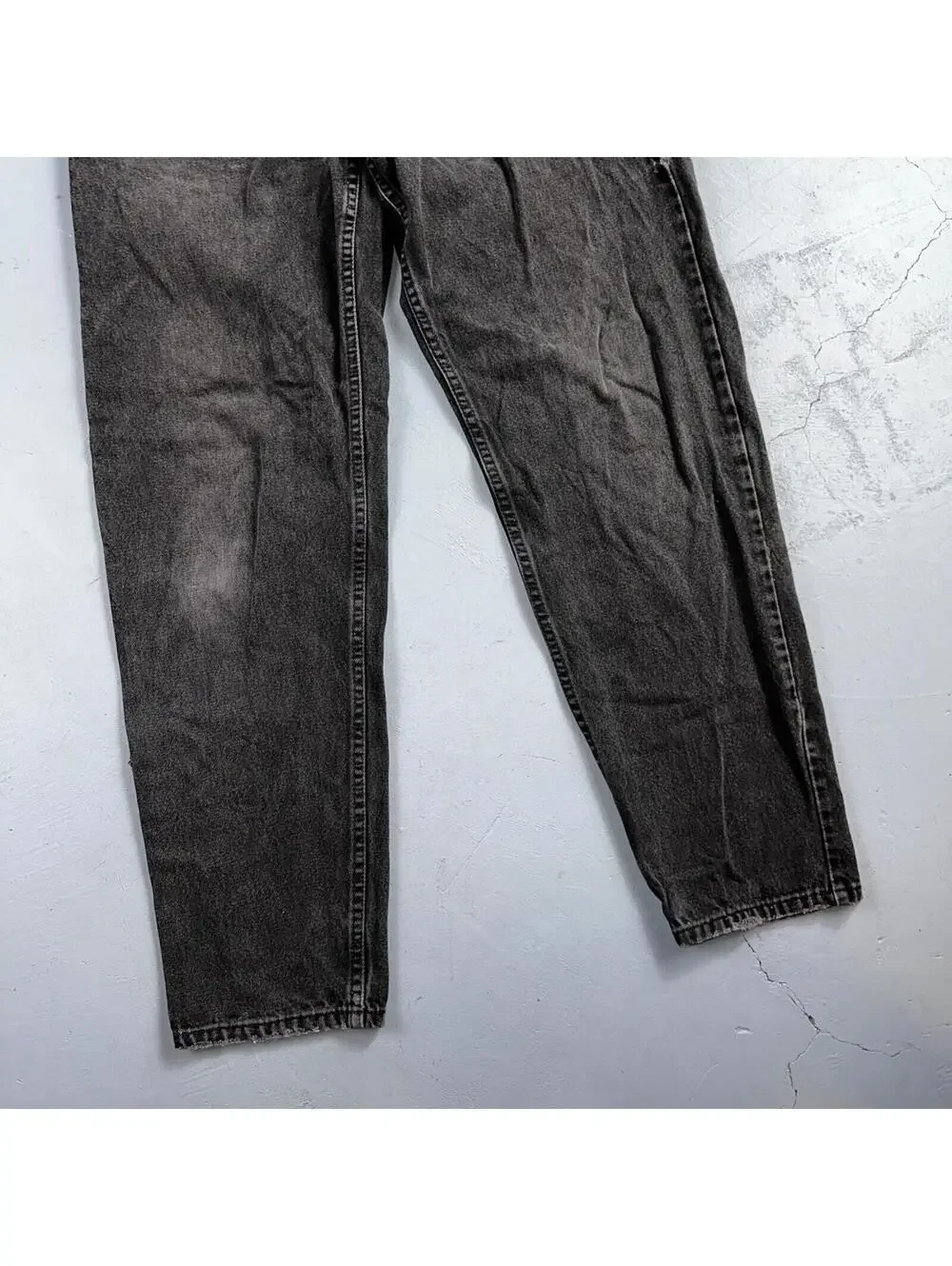 Levis 550 Vintage 90s USA Orange Tab Jeans 38x32 Black Med Wash 501 Act 36x31